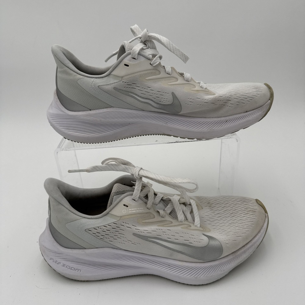 Nike Womens Air Zoom Winflo -Running Shoes White CJ0302-004 Low Top Size  8‎